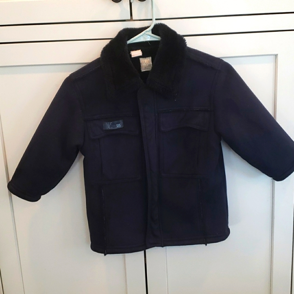 Mini Man boys suede jacket